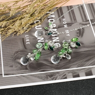 Show details for Popular Swarovski Element Casual Necklace and Earring Set with Full Guarantee