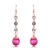 Picture of Classic Purple Dangle Earrings with Beautiful Craftmanship