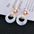 Picture of Great Value White Casual Dangle Earrings with Member Discount