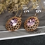 Show details for Unique Swarovski Element Zinc Alloy Small Hoop Earrings
