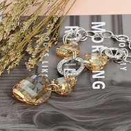 Show details for Sparkling Casual Swarovski Element Pendant Necklace