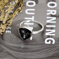 Show details for Fashion Black Fashion Ring with Beautiful Craftmanship