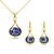 Picture of New Season Blue Classic Necklace and Earring Set with SGS/ISO Certification