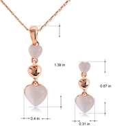 Picture of Need-Now White Zinc Alloy Necklace and Earring Set from Editor Picks