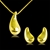 Picture of Copper or Brass Gold Plated Necklace and Earring Set at Unbeatable Price