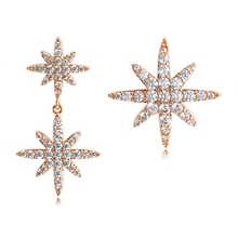 Show details for Need-Now White Copper or Brass Stud Earrings from Editor Picks