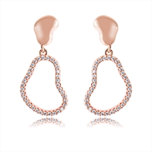 Show details for Good Quality Cubic Zirconia White Dangle Earrings