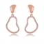 Show details for Good Quality Cubic Zirconia White Dangle Earrings