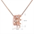 Picture of Fast Selling White Rose Gold Plated Pendant Necklace from Editor Picks