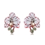 Show details for Low Price Zinc Alloy Red Stud Earrings from Trust-worthy Supplier