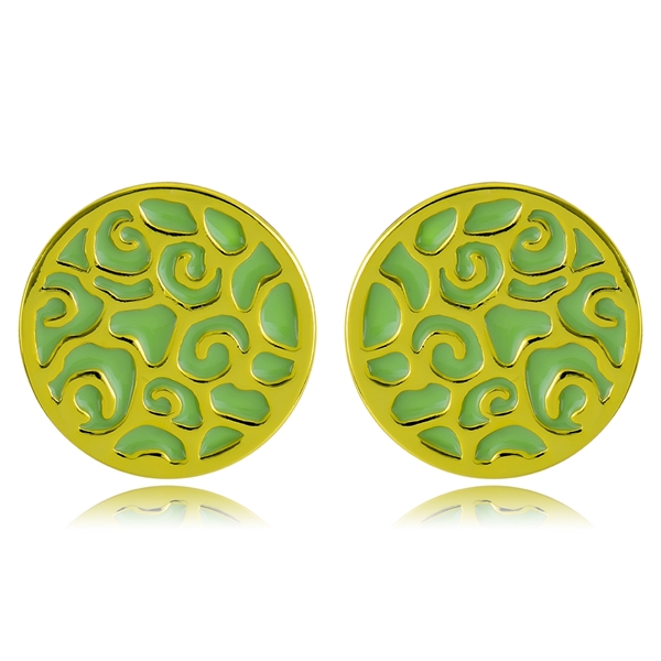 Picture of Zinc Alloy Gold Plated Stud Earrings with Unbeatable Quality