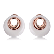 Picture of Zinc Alloy Rose Gold Plated Stud Earrings For Your Occasions