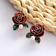 Picture of New Season Red Casual Stud Earrings with SGS/ISO Certification