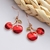 Picture of New Season Red Classic Dangle Earrings with SGS/ISO Certification