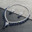 Show details for Fashion Cubic Zirconia Casual Necklace and Earring Set