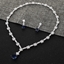 Show details for Copper or Brass Big Necklace and Earring Set From Reliable Factory