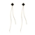 Picture of Featured Black Gold Plated Dangle Earrings with Full Guarantee