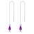Picture of Low Cost Platinum Plated 925 Sterling Silver Dangle Earrings with Low Cost