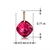 Picture of Pink Artificial Crystal Stud Earrings with Price