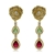 Picture of Copper or Brass Gold Plated Dangle Earrings From Reliable Factory