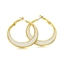 Show details for Affordable Gold Plated Casual Big Hoop Earrings From Reliable Factory