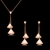 Picture of Fashionable Casual White Necklace and Earring Set