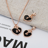 Picture of Hot Selling Rose Gold Plated Casual Dangle Earrings From Reliable Factory