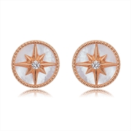 Picture of Copper or Brass Casual Stud Earrings with SGS/ISO Certification
