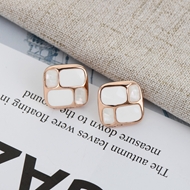 Picture of Delicate Shell Classic Stud Earrings