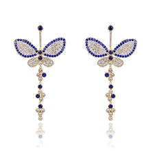 Show details for Copper or Brass Luxury Dangle Earrings at Super Low Price