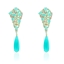 Show details for Luxury Copper or Brass Dangle Earrings with Worldwide Shipping