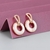 Picture of Delicate White Stud Earrings with Fast Shipping