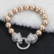 Show details for Impressive Orange Copper or Brass Fashion Bracelet with Low MOQ