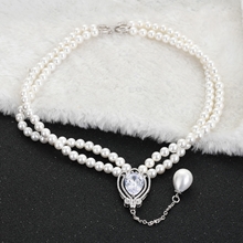 Show details for Featured White Cubic Zirconia Pendant Necklace with Full Guarantee