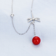 Show details for Good Swarovski Element Pearl Casual Pendant Necklace