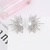 Picture of Copper or Brass Cubic Zirconia Big Stud Earrings with Full Guarantee