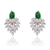 Picture of Luxury Green Dangle Earrings at Unbeatable Price