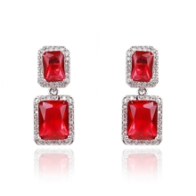 Show details for Luxury Copper or Brass Dangle Earrings from Top Designer