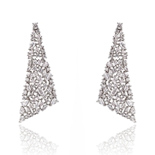 Show details for Luxury Copper or Brass Dangle Earrings with Fast Delivery