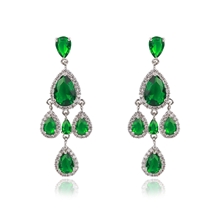Show details for Luxury Big Dangle Earrings Online Only