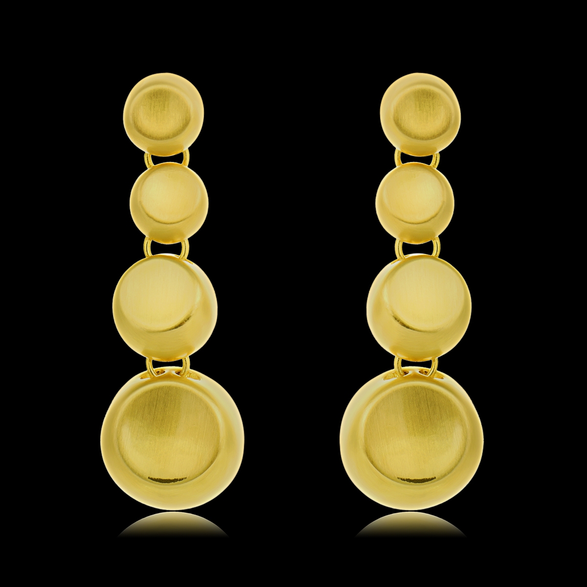 Bulk Gold Plated Big Dangle Earrings Exclusive Online