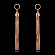 Picture of Hypoallergenic Platinum Plated Dubai Dangle Earrings in Exclusive Design