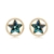 Picture of Fast Selling Colorful Gold Plated Big Stud Earrings from Editor Picks