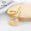 Show details for Beautiful Big Zinc Alloy Dangle Earrings