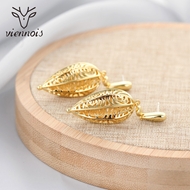 Picture of Need-Now Gold Plated Copper or Brass Dangle Earrings with SGS/ISO Certification