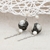 Picture of Filigree Medium fresh water pearl Dangle Earrings