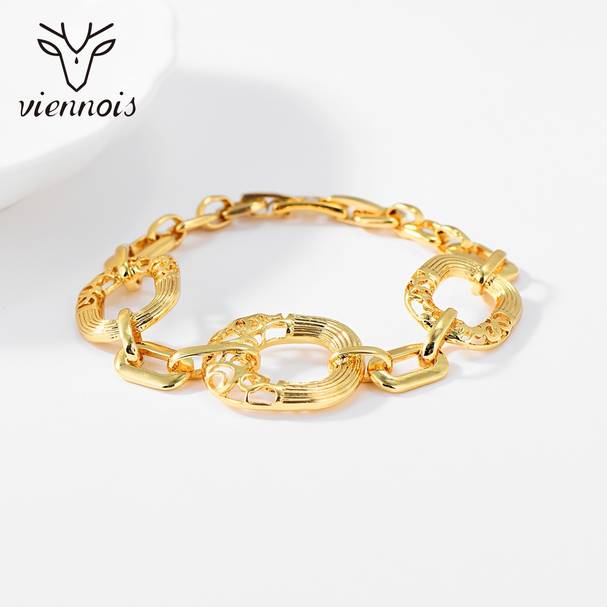 Dubai Gold Plated Fashion Bracelet with Fast Shipping