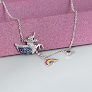 Show details for 16 Inch Cubic Zirconia Pendant Necklace at Great Low Price