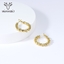 Show details for Dubai Small Huggie Earrings with Worldwide Shipping