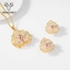 Show details for Stylish Casual Zinc Alloy Necklace and Earring Set